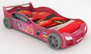 Детская кровать-машина Грифон Стайл R800E Mini pinky